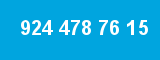 924 478 76 15